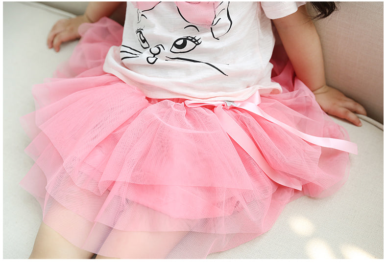 Girls Pink Tutu Skirt