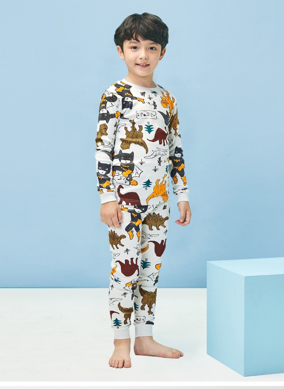 Organic Cotton Pyjamas - Dinosaur