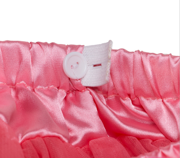 Adjustable Waist Baby TuTu Skirt for 0-2 Years- Creme