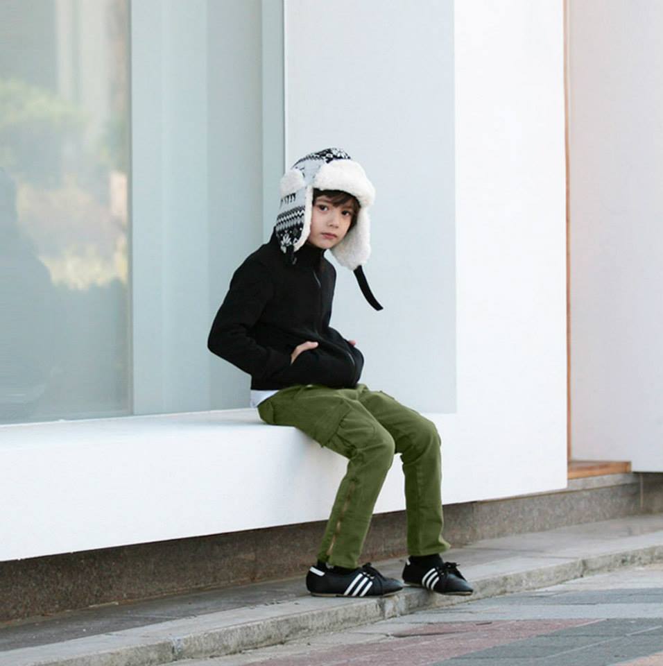 Olive Green Cargo Trousers