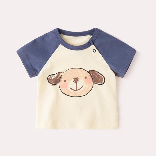 Cotton T-shirts- Puppy
