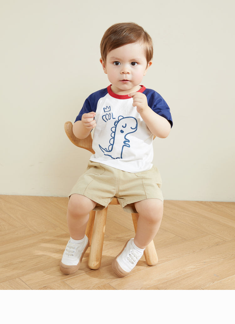 Cute Colorful Animal Print T-shirt For Boy And Girl