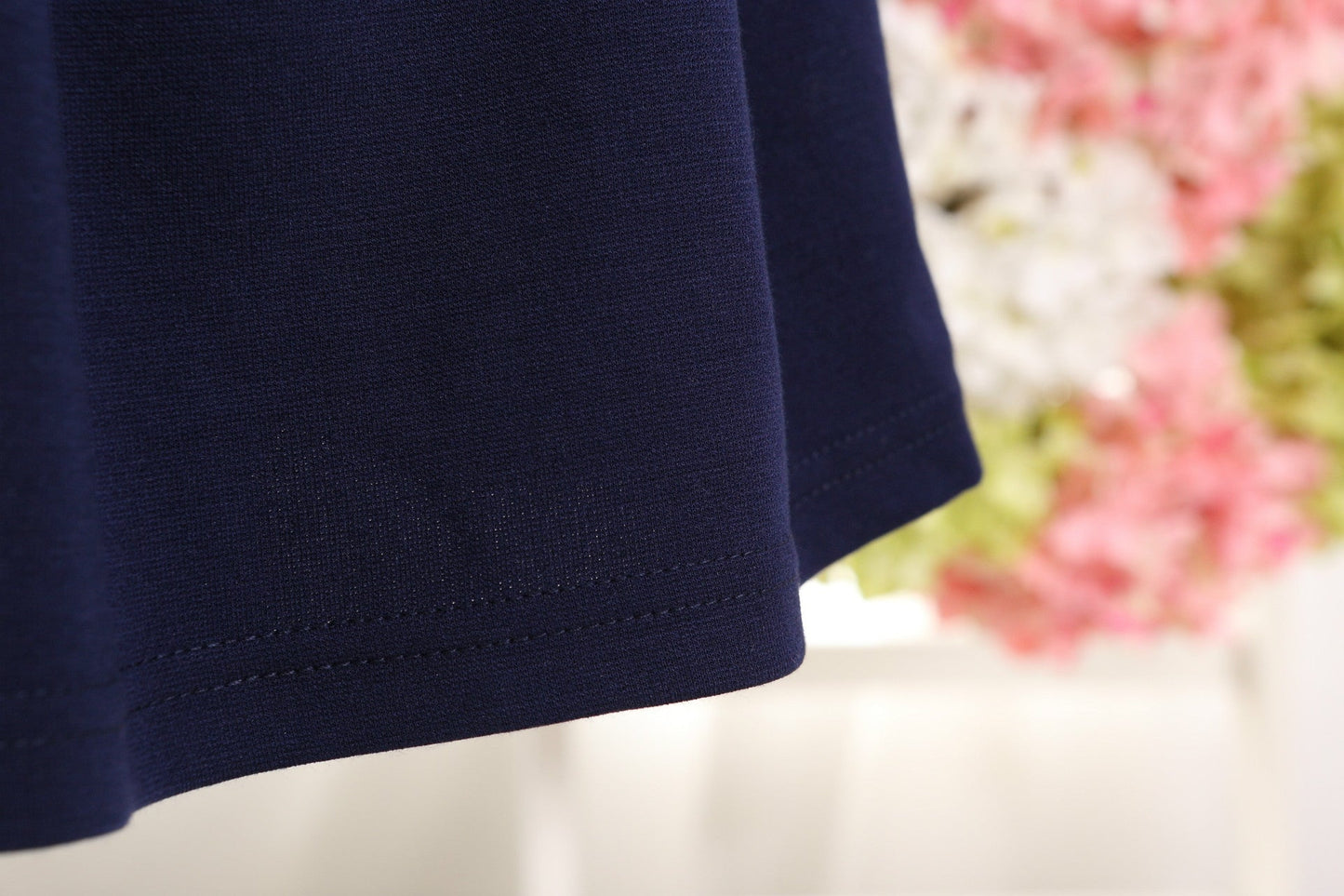 Blue Navy Pinafore Dress