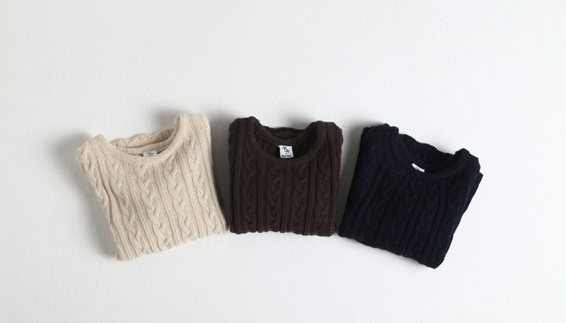 Boys Ivory Lightweight Cotton Jumper