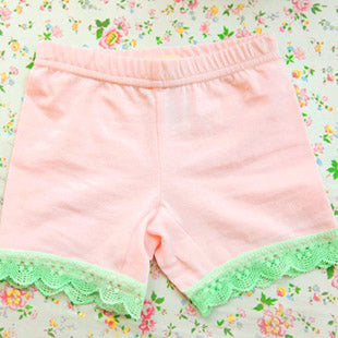 girl short pant for short skirt- Pink