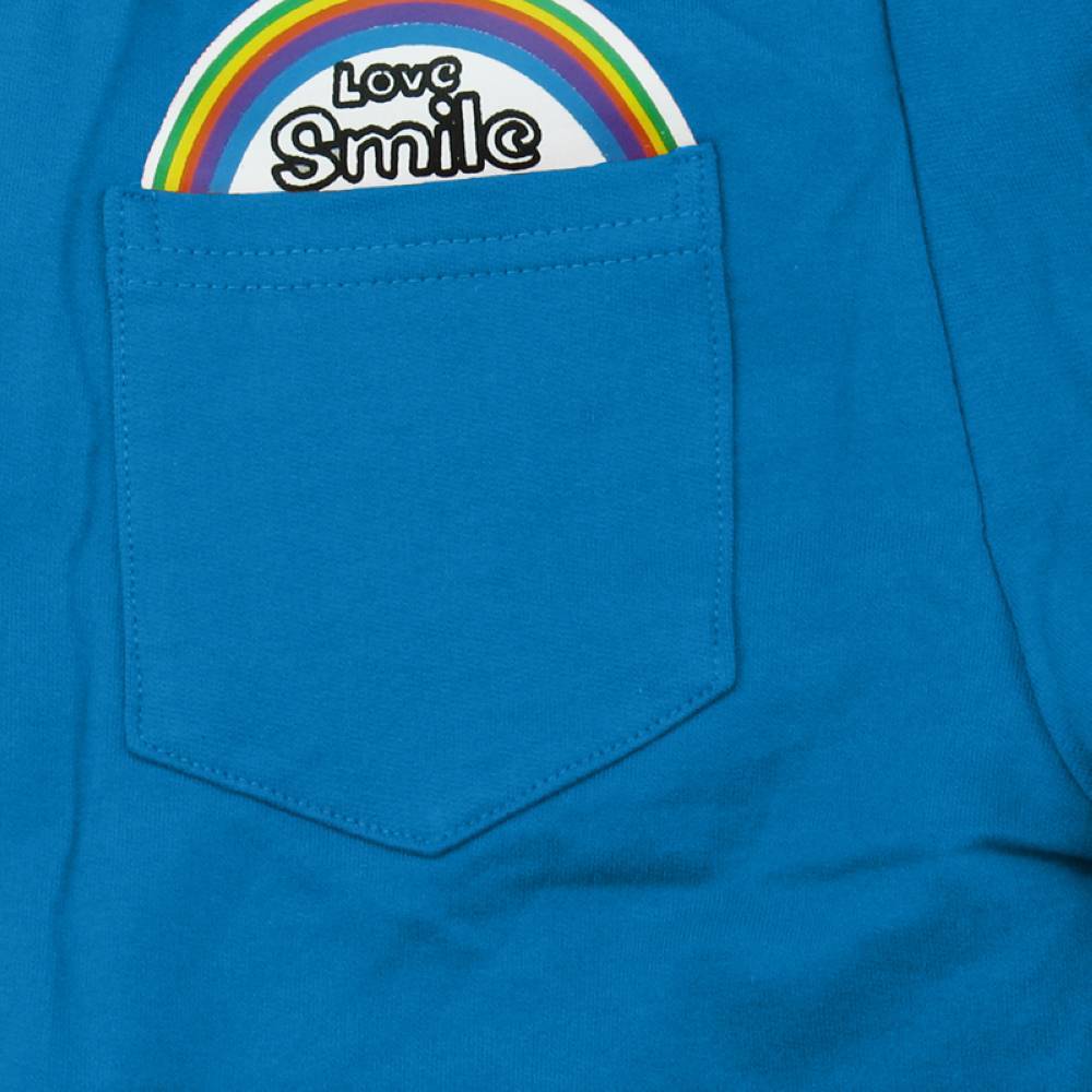 Boys Blue Cotton Joggers (Korean Design)