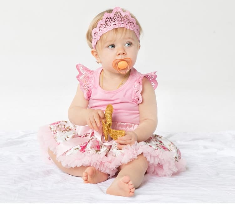 Floral TuTu Skirt for 0-2 Years baby