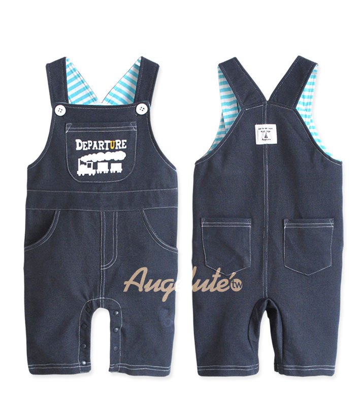 Cotton TuTu Train Dungaree
