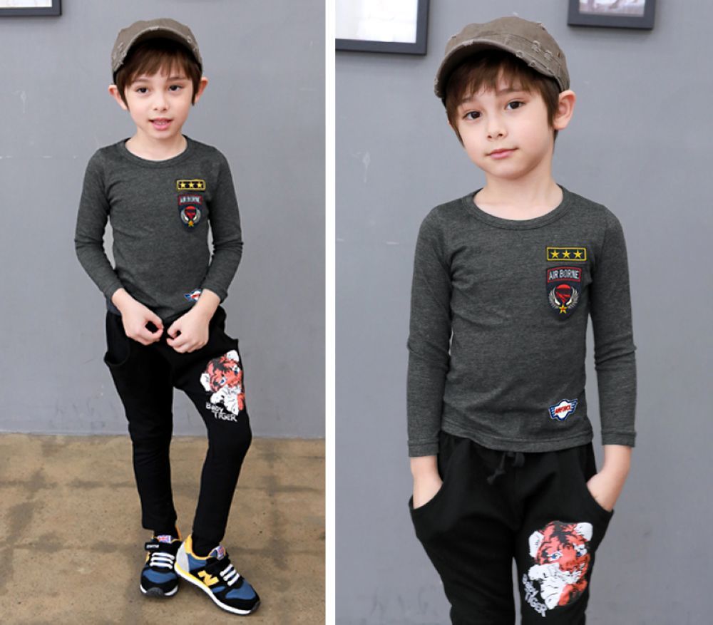 Air Force Cotton Boys T-shirts (Korean Design)