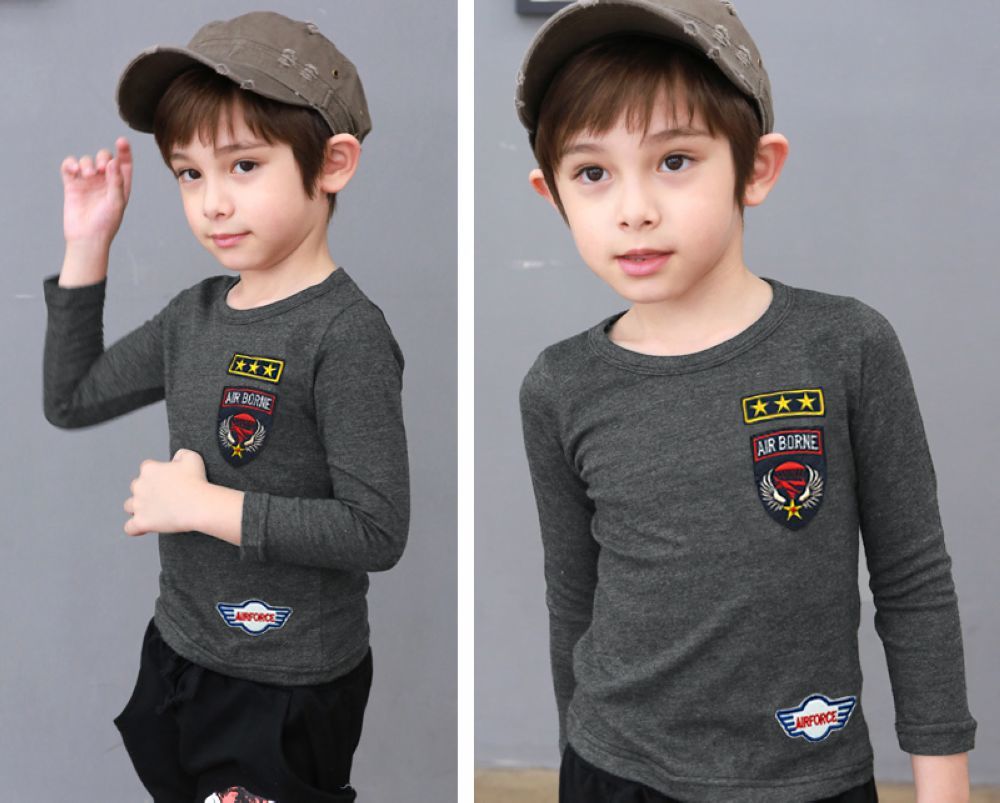 Air Force Cotton Boys T-shirts (Korean Design)