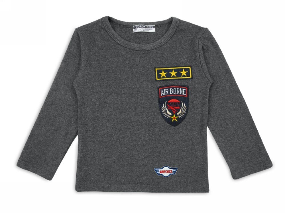Air Force Cotton Boys T-shirts (Korean Design)