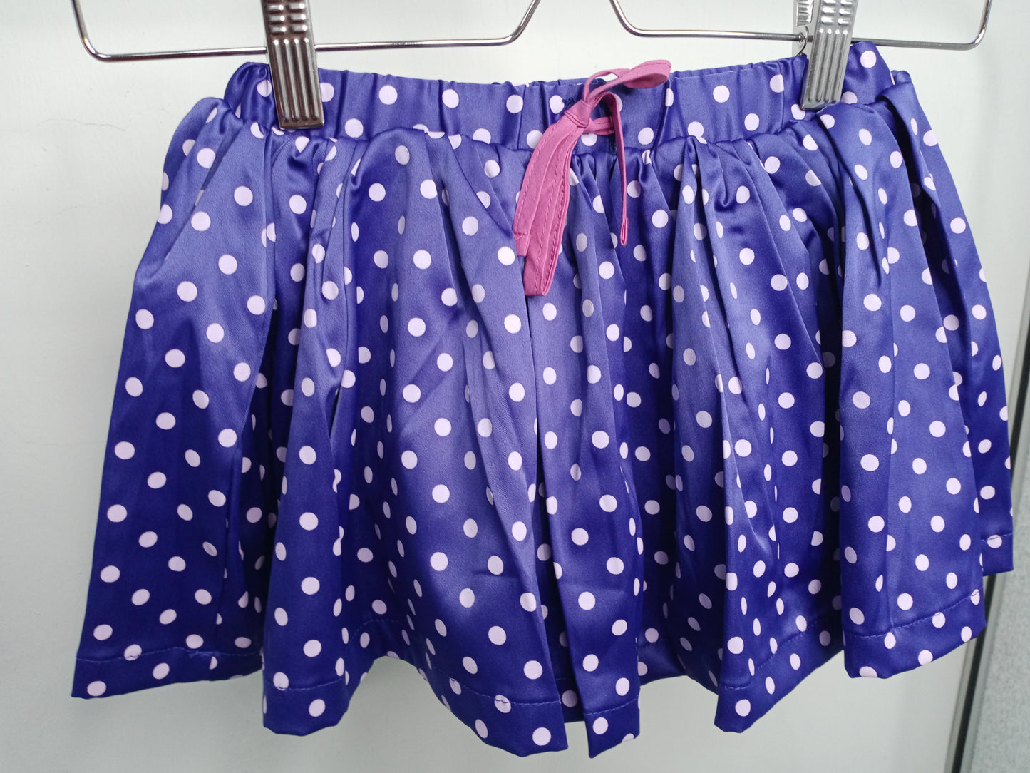 Premium Blue Polka Dot TuTu Skirt ( Made In Korea)