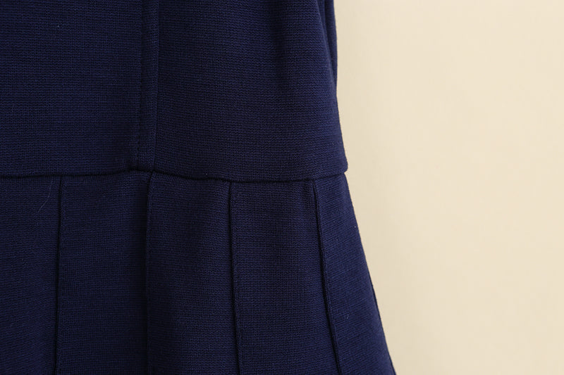 Girls Navy Blue TuTu Dress