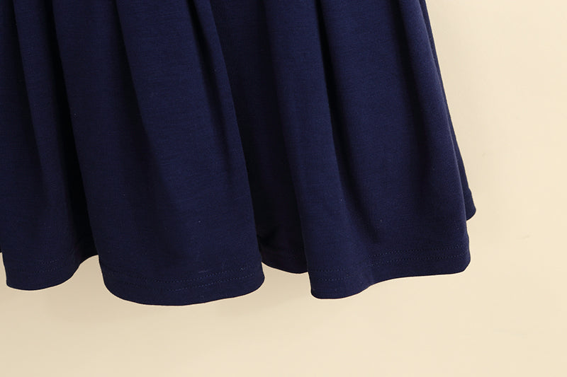 Girls Navy Blue TuTu Dress