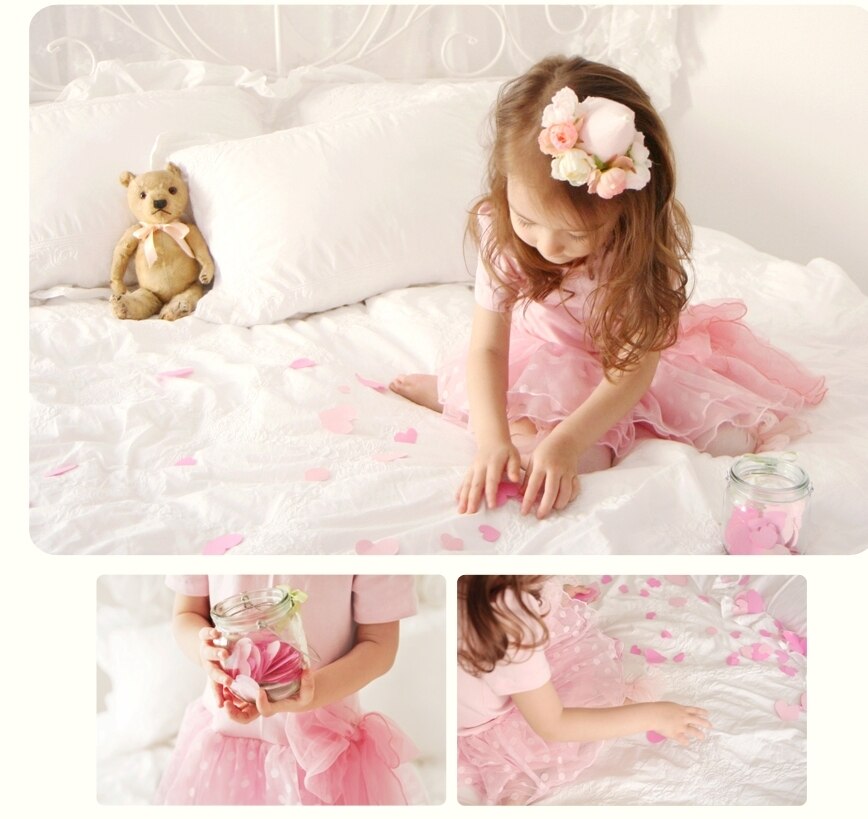 Luxury Alicia Pink Tulle Dress (Made in Korea)