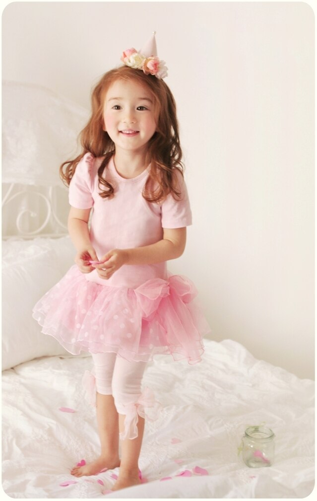 Luxury Alicia Pink Tulle Dress (Made in Korea)