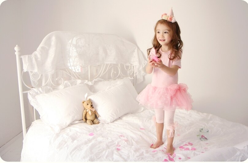 Luxury Alicia Pink Tulle Dress (Made in Korea)