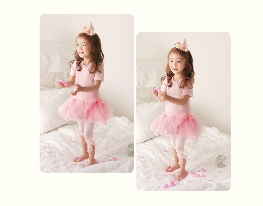 Luxury Alicia Pink Tulle Dress (Made in Korea)