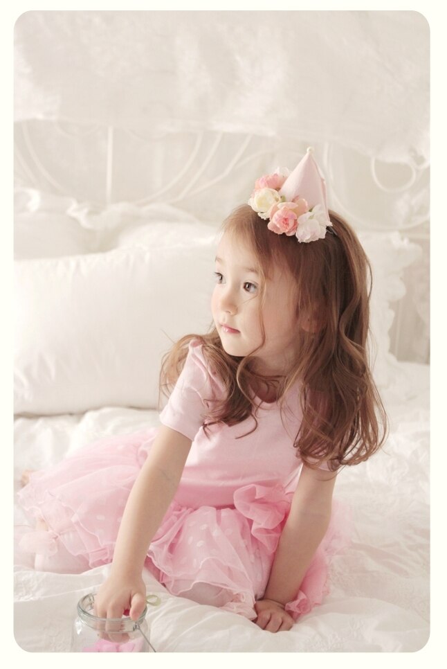 Luxury Alicia Pink Tulle Dress (Made in Korea)