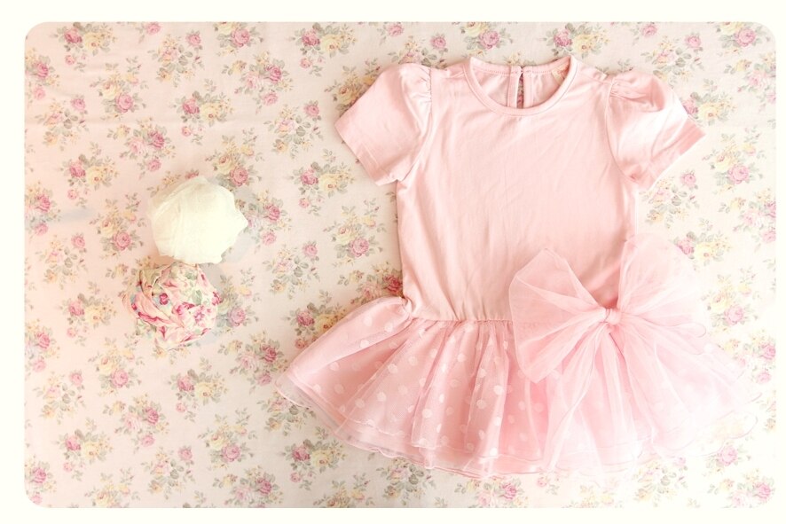 Luxury Alicia Pink Tulle Dress (Made in Korea)