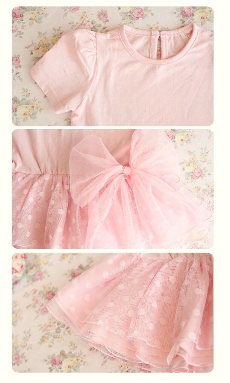 Luxury Alicia Pink Tulle Dress (Made in Korea)