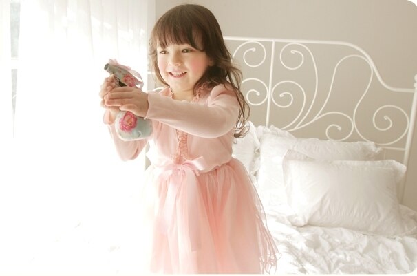 Deluxe  Amire Pink Cardigan ( Made in Korea)