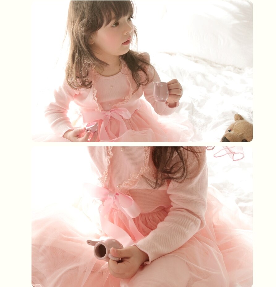 Deluxe  Amire Pink Cardigan ( Made in Korea)