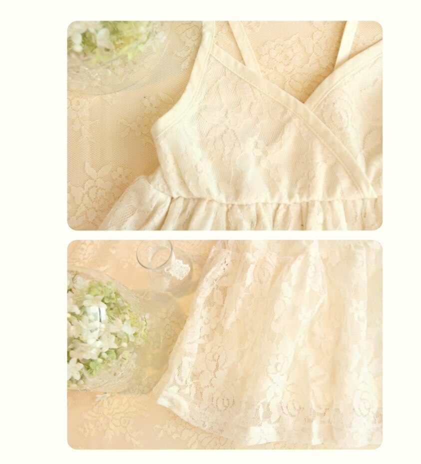 Deluxe  Avene Ivory Dress ( Made in Korea)