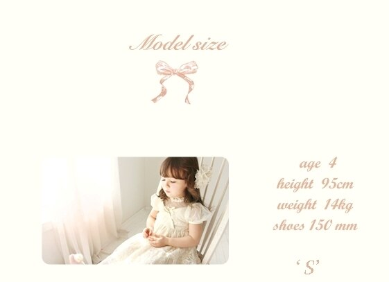 Deluxe  Avene Ivory Dress ( Made in Korea)