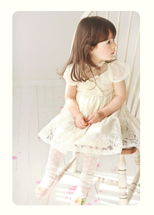 Deluxe  Avene Ivory Dress ( Made in Korea)