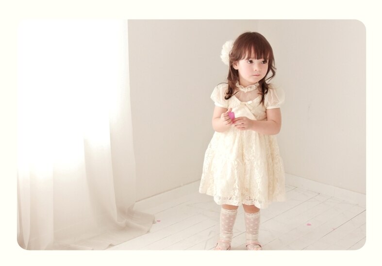 Deluxe  Avene Ivory Dress ( Made in Korea)