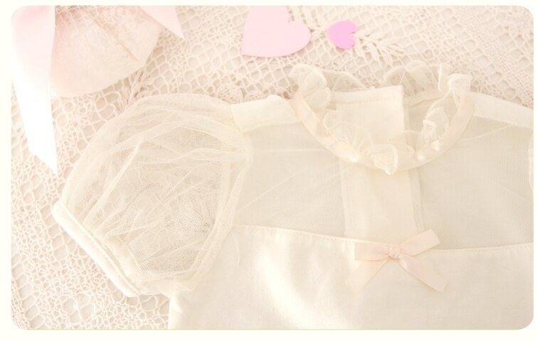 Deluxe  Dia Cream Blouse( Made in Korea)