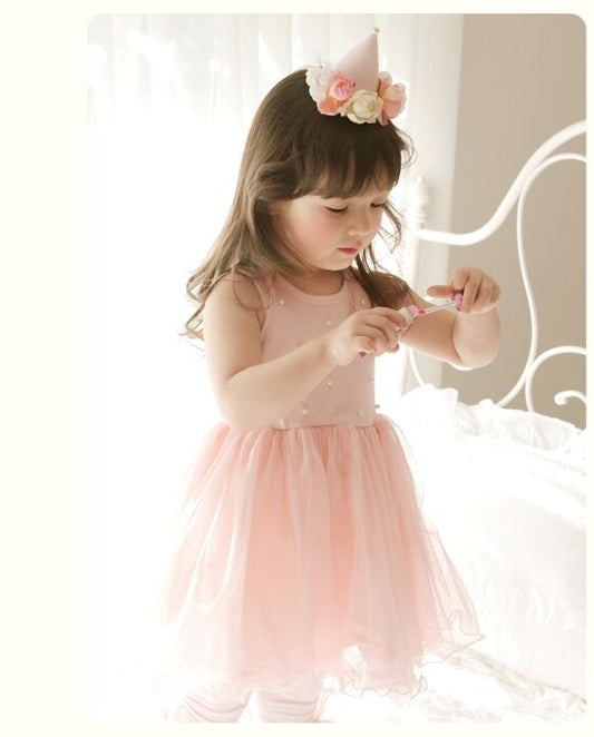 Deluxe  Elory - Pink TuTu Dress ( Made in Korea)