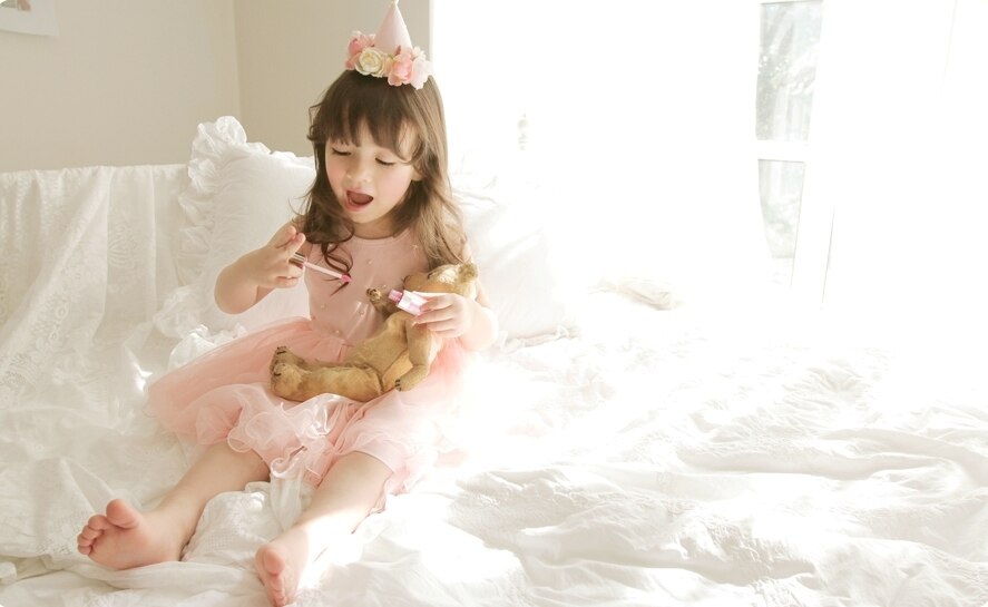 Deluxe  Elory - Pink TuTu Dress ( Made in Korea)