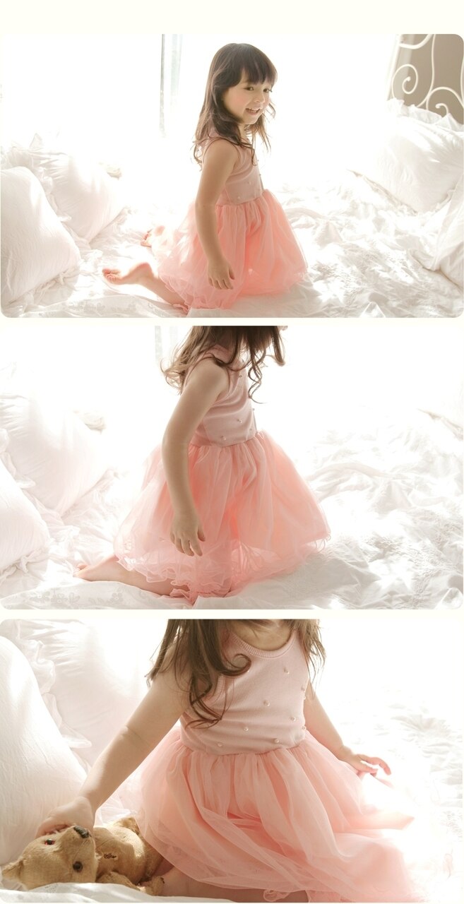 Deluxe  Elory - Pink TuTu Dress ( Made in Korea)