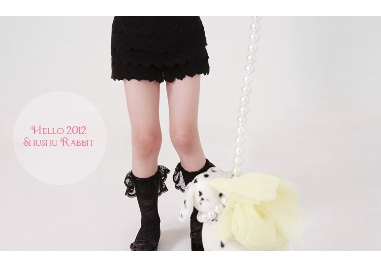 Deluxe London Mood Black Skort (Made in Korea)