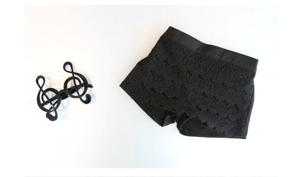 Deluxe London Mood Black Skort (Made in Korea)