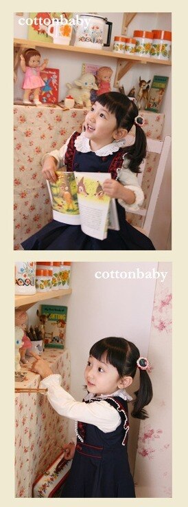 Deluxe Nicola Pinafore Dress ( Made in Korea)