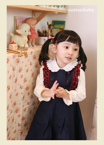 Deluxe Nicola Pinafore Dress ( Made in Korea)