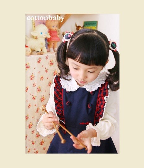 Deluxe Nicola Pinafore Dress ( Made in Korea)