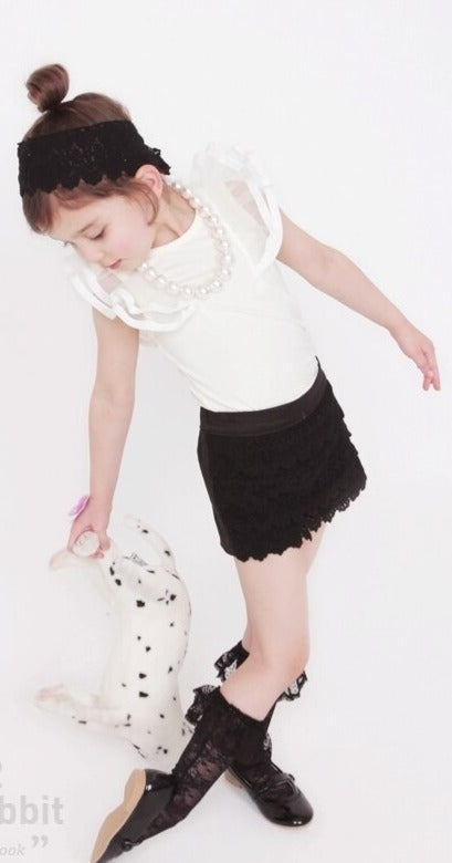 Deluxe Rodini Ivory Blouse ( Made in Korea)