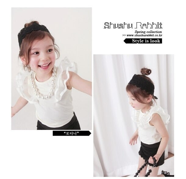 Deluxe Rodini Ivory Blouse ( Made in Korea)