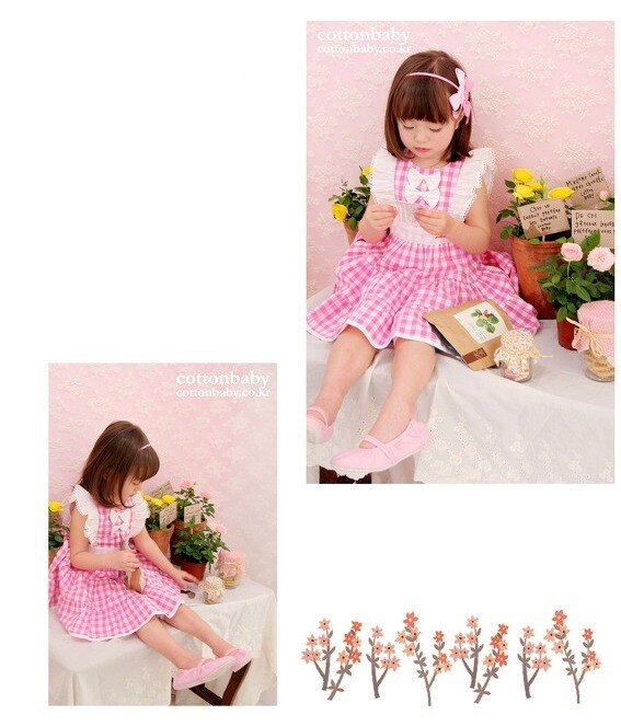 Luxury Sherbet Pink Dress (Made in Korea)