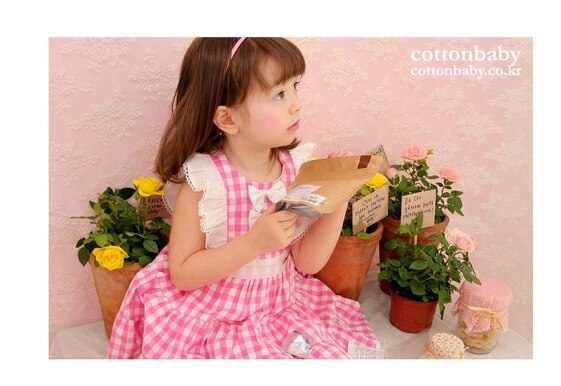 Luxury Sherbet Pink Dress (Made in Korea)