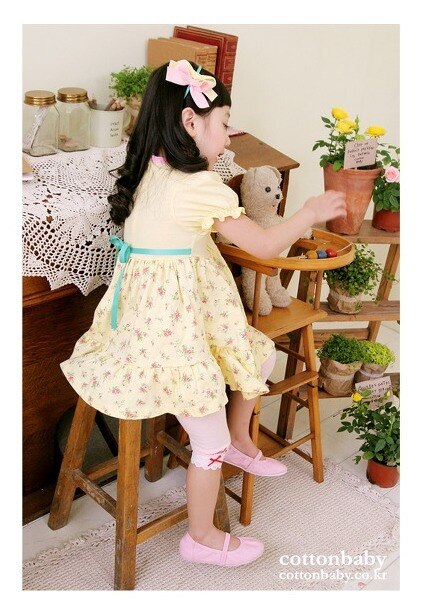 Luxury Shyness Floral Dress ( Made in Korea)