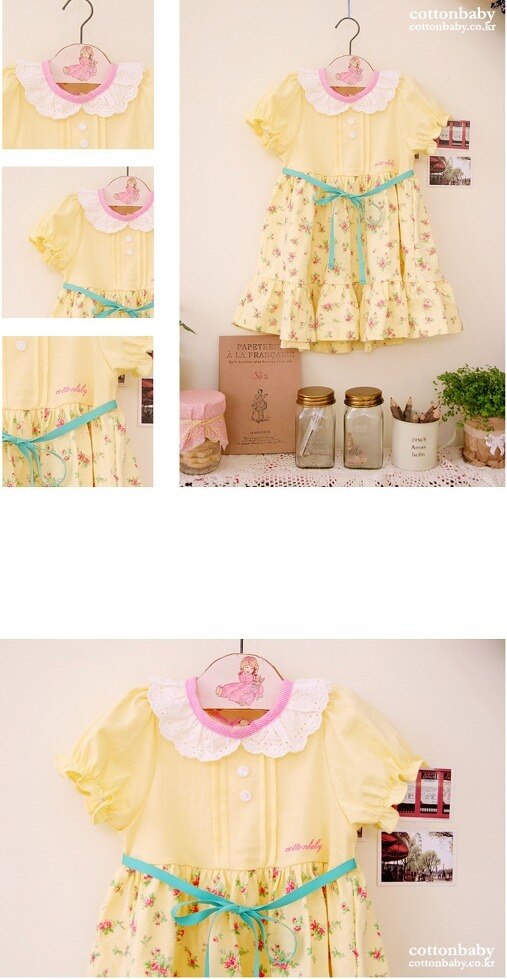 Luxury Shyness Floral Dress ( Made in Korea)