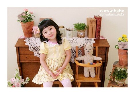 Luxury Shyness Floral Dress ( Made in Korea)